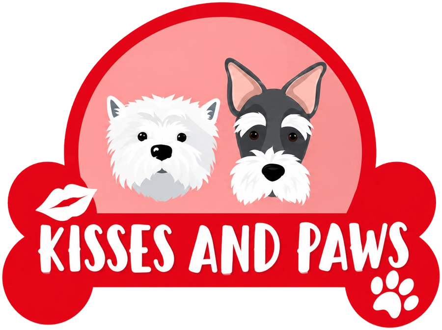 Kisses and Paws Board and Care logo
